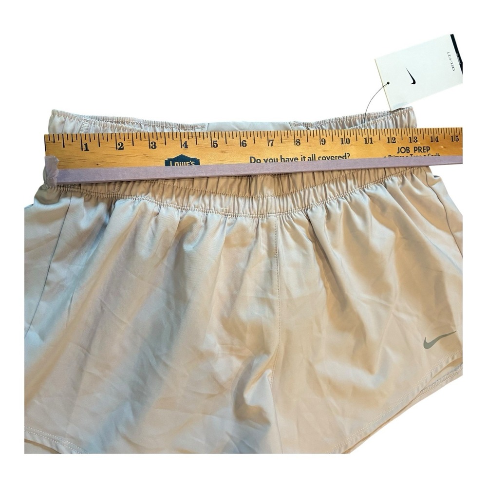 NWT Nike Women's Dri-FIT Sz‎ S High-Waisted 3" Brief-Lined Shorts-Pink - Picture 2 of 6